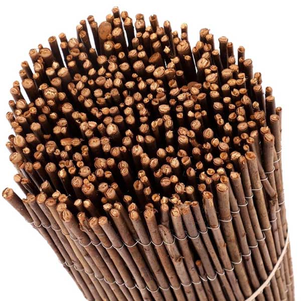 Natural Willow Outdoor Fence Screen with Garden Roll Screening