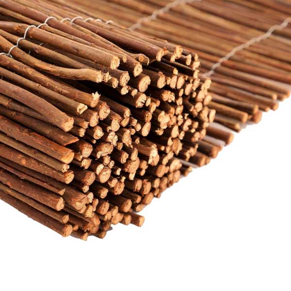 Natural Willow Outdoor Fence Screen with Garden Roll Screening
