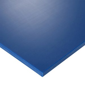 PE500 Plastic Sheet Blue - 15mm Thick