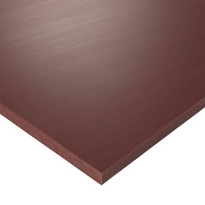 PE500 Plastic Sheet Burgundy - 12mm Thick