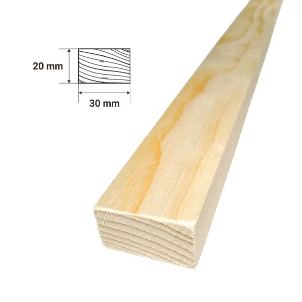 Pine Decorative Timber Pinewood Moulding PSE Treated Wood Battens