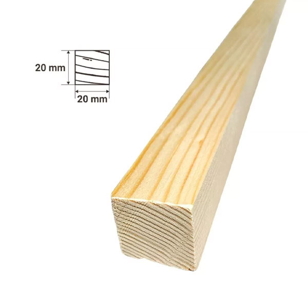 Pine Decorative Timber Pinewood Moulding PSE Treated Wood Battens
