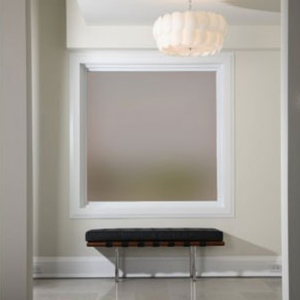 Plain Bronze Frosted Window Film Decorative Privacy Film