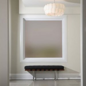 Plain Bronze Frosted Window Film Decorative Privacy Film