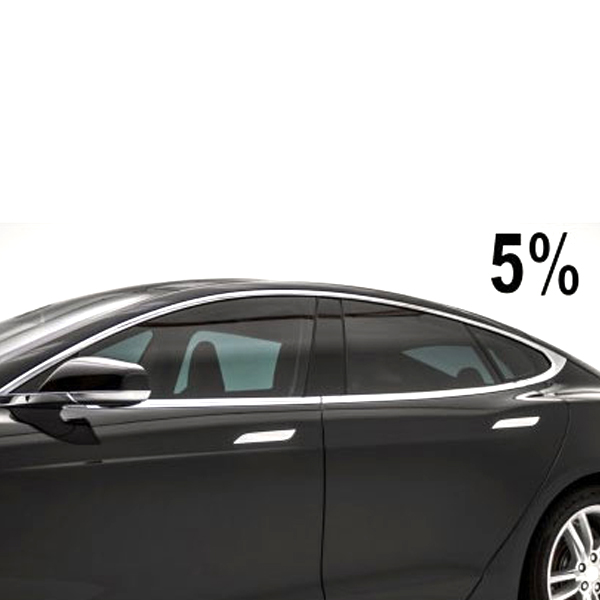 5% Premium Charcoal Window Tint Film for Privacy and Style