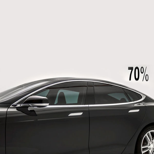 Premium 70% Charcoal Auto Glass Window Tint Film