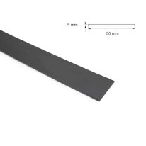 PVC 1 Metre Durable Flat Bar Architrave Cover