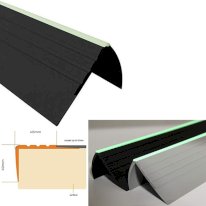 Anti-Slip PVC Bullnose Stair Nosing – Rubber Angle Edge Trim