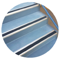 high-quality PVC hard nosing for stair safety in the UK