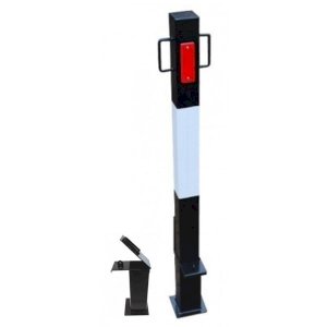 Removable Security Bollards with Locking Mechanism