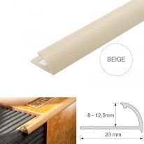 Round Edge Quadrant PVC Tile Trim – Durable Tile Edging