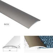 Self Adhesive Aluminium Door Thresholds for Wood and Carpet Floors