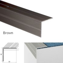 Self Adhesive Aluminium Stair Nosing for Edge Protection