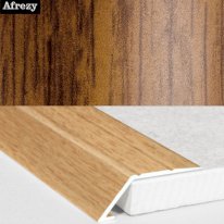 Self Adhesive Aluminium Wood Effect door Threshold Ramp