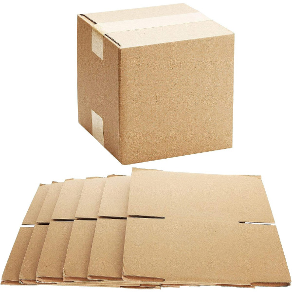 Single Wall Cartons for Shipping and Storage (Pack of 25)