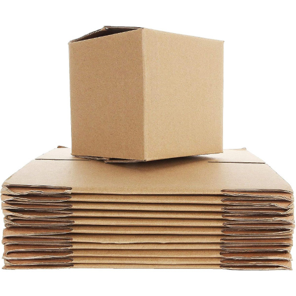 Single Wall Cartons for Shipping and Storage (Pack of 25)