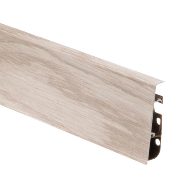 Skirting Board Ash Baltimore PVC & Accessories with Flexible Edges Cable Management