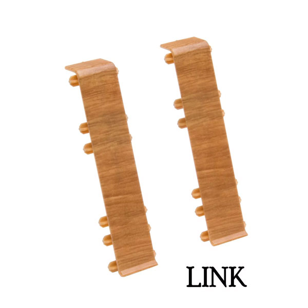 Skirting Board Ash Baltimore PVC & Accessories with Flexible Edges Cable Management
