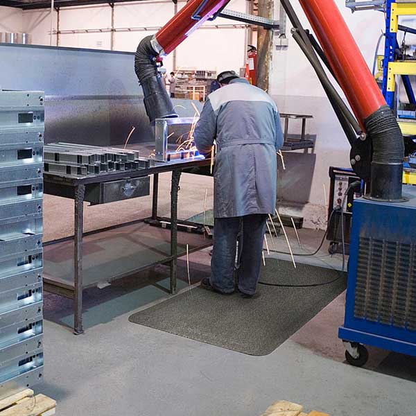Loose Lay Spark Safe Slip Resistant Rubber Matting