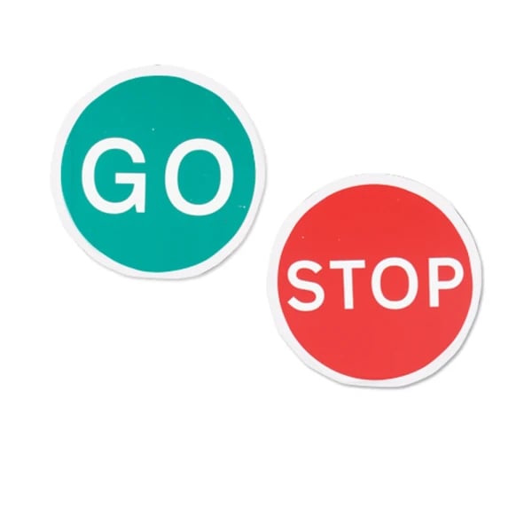 Stop/Go Sign