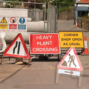 Temporary Traffic Signs