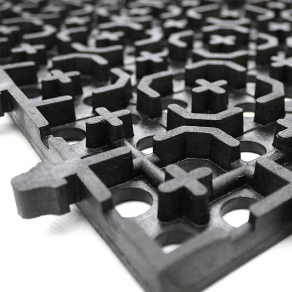 Heavy-Duty Tough Deck Tile for Wet Indoor Environments