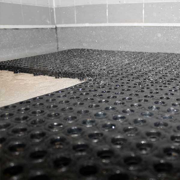 Heavy-Duty Tough Deck Tile for Wet Indoor Environments
