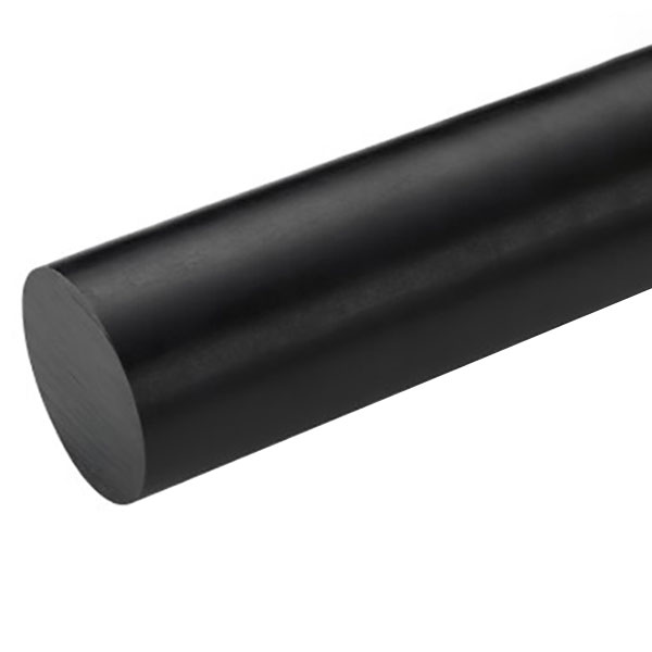 UHMWPE Plastic Rod Black 20mm Dia
