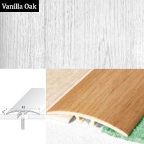 UPVC Wood Effect Door Threshold Trim for Flooring Edges