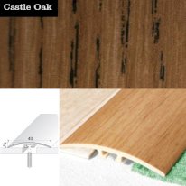 UPVC Wood Effect Door Threshold Trim for Flooring Edges