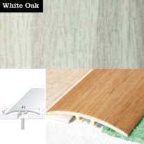 UPVC Wood Effect Door Threshold Trim for Flooring Edges