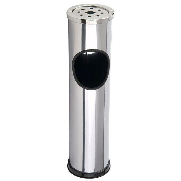 Wall Mounted Stainless Steel Cigarette Bin