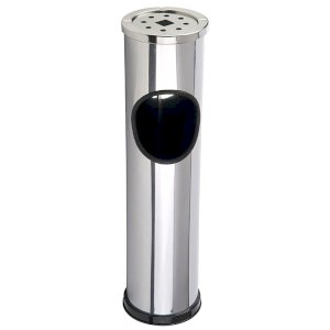 Wall Mounted Stainless Steel Cigarette Bin