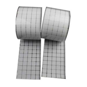 Hook and Loop Fastener Squares with High Tack Rubber Adhesive