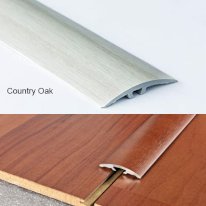 Wood Effect Door Edging Floor Trim Threshold - 40mm Self-Adhesive