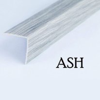 Plastic PVC Corner Trim Wall Corner Guard Edge Protector Wood Effect