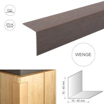 Wood Effect Plastic Pvc Corner 90 Degree Angle Trim