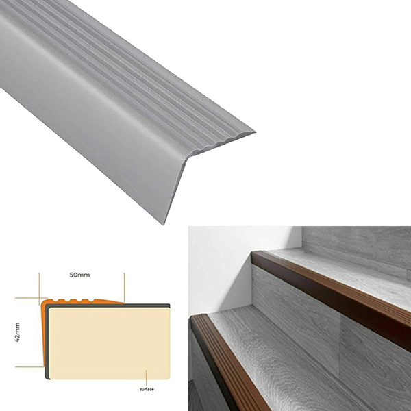 Shop Good Quality Bullnose Stair Nosing Non Slip Rubber Angle Step Edge