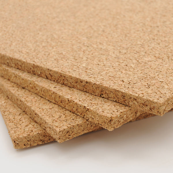 610mm x 450mm Non Adhesive Cork Sheet - Pack Of 4