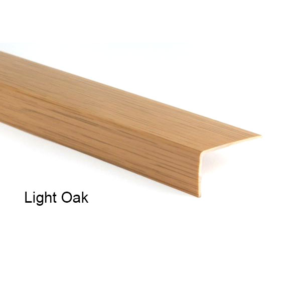 Shop Premium Quality Plastic PVC Corner 90° Angle Wall Guard Edge Protector Wood Effect