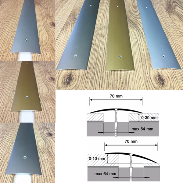 Shop Premium Quality Aluminium Door Bars Threshold Strip Transition