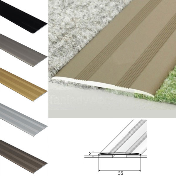 Shop High Quality Flat Aluminium Door Thresholds Self Adhesive, Floor Trim