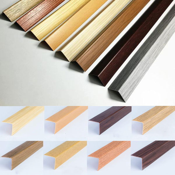 Buy Premium Quality Plastic PVC Corner Trim Wall Corner Guard Edge Protector Wood Effect